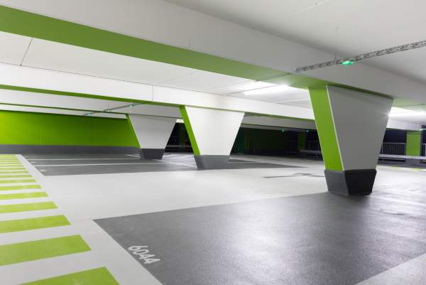 Objektfotografie: Parkhaus P6 / Weil am Rhein